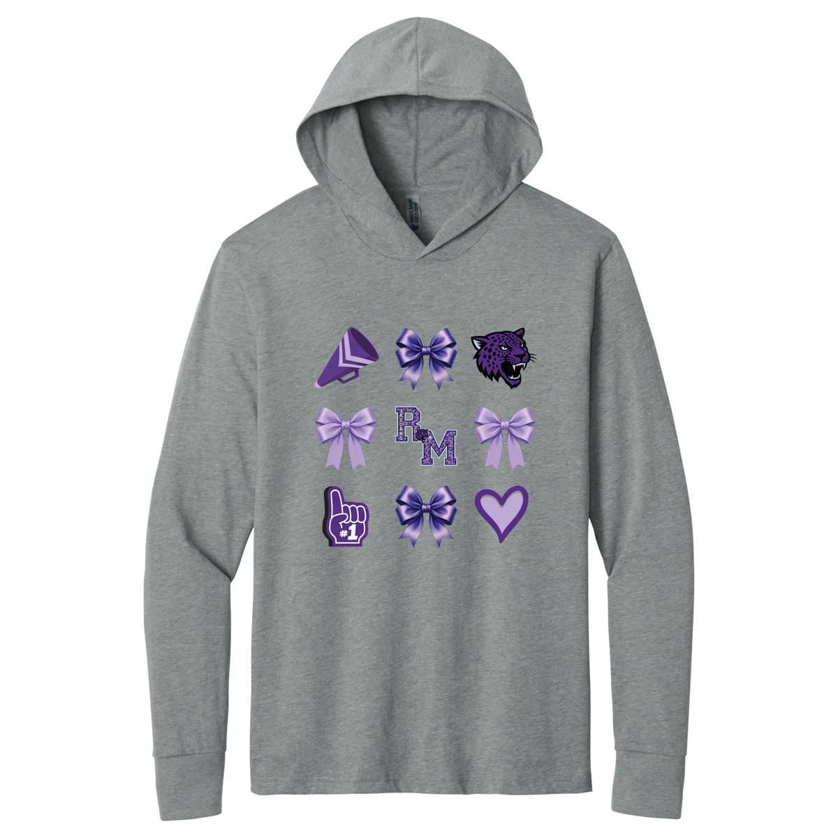 RMA Coquette Bow Long Sleeve Hoodie
