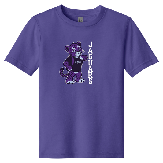 Junior Jaguar Mascot Tee in Purple Rush