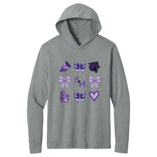 RMA Coquette Bow Long Sleeve Hoodie