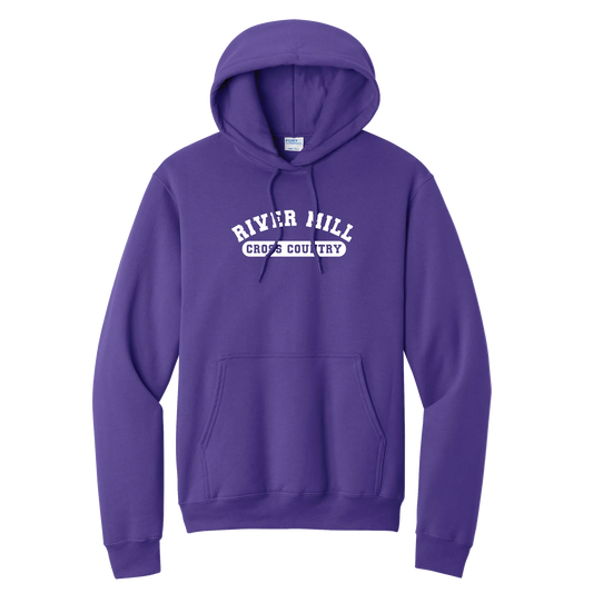 Cross Country Pill Hoodie — Team Purple