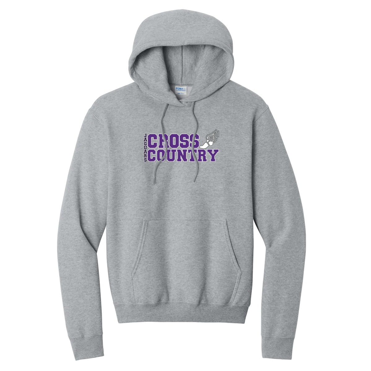 Cross Country Stack Hoodie — Athletic Heather
