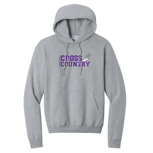 Cross Country Stack Hoodie — Athletic Heather