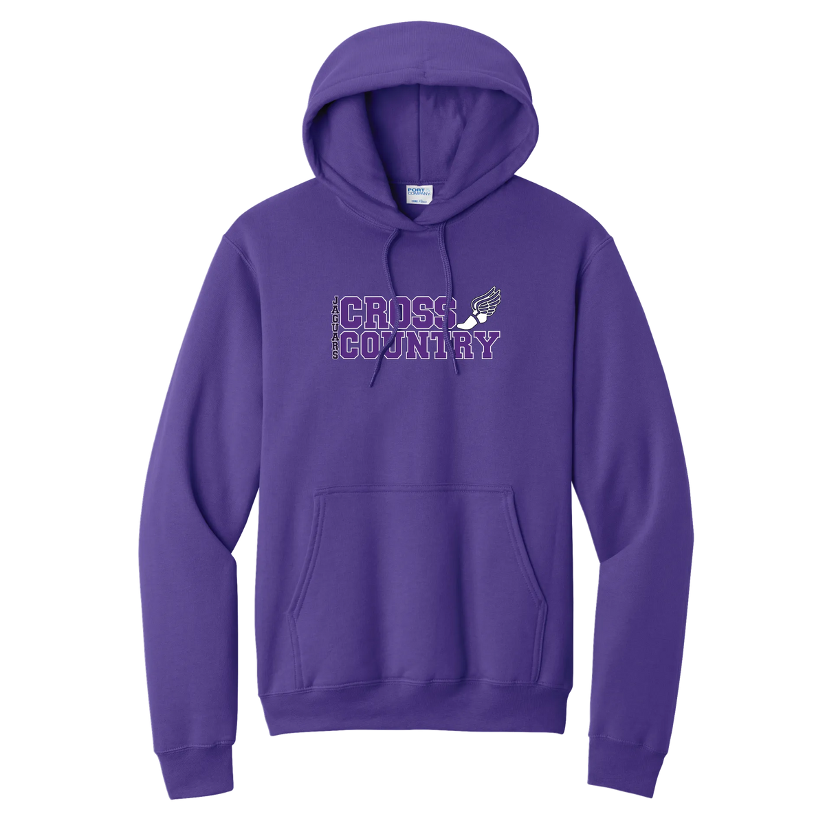 Cross Country Stack Hoodie — Team Purple