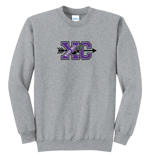 Cross Country Trail Crewneck — Athletic Heather
