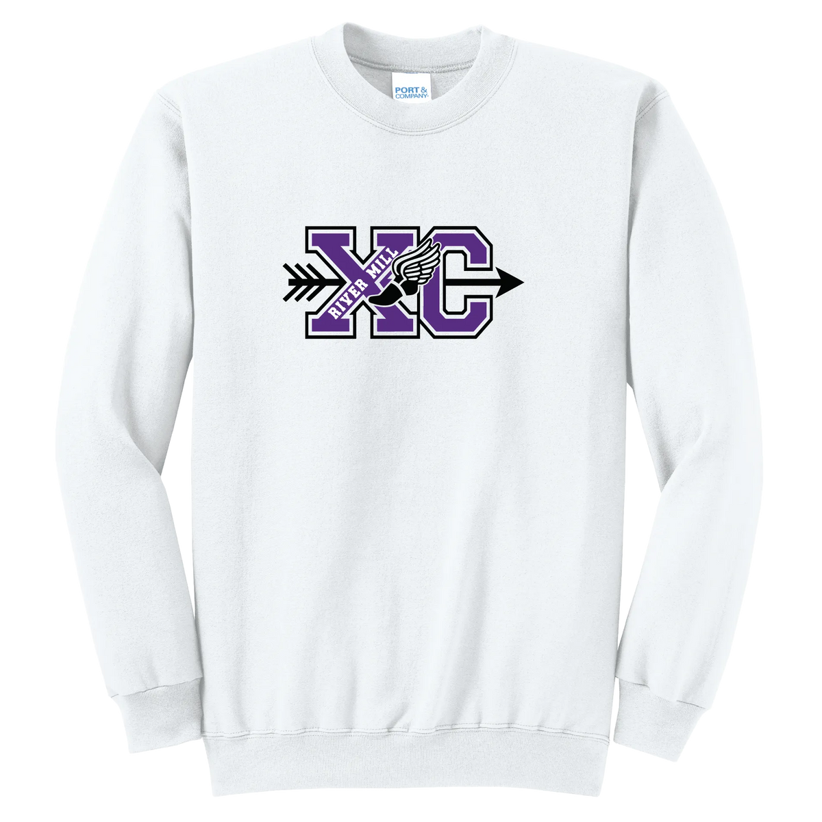 Cross Country Trail Crewneck — White