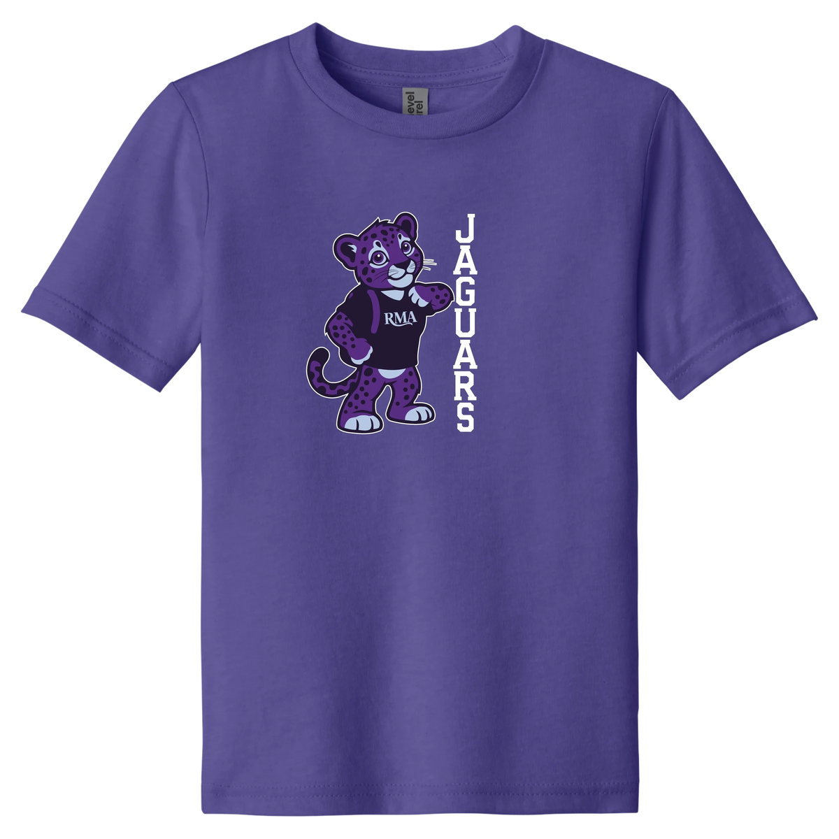 Junior Jaguar Mascot Tee in Purple Rush
