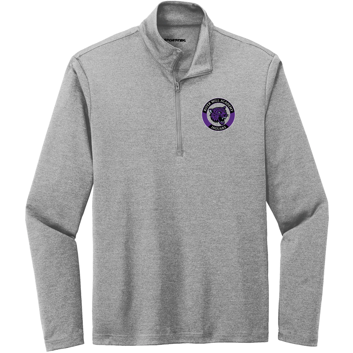Jaguars SR Seal Half-Zip — Light Grey Heather