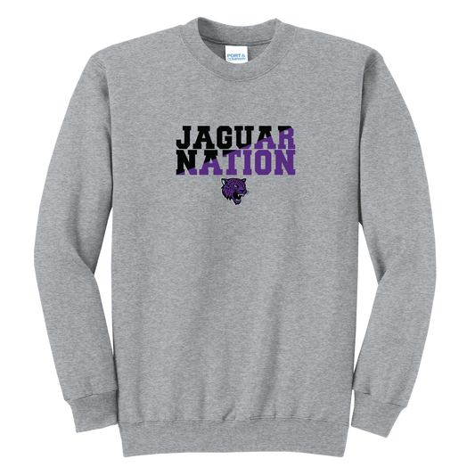 JAGS Nation Crewneck — Athletic Heather