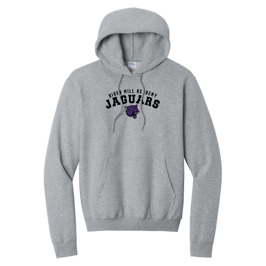 Jaguars Arch Hoodie — Athletic Heather