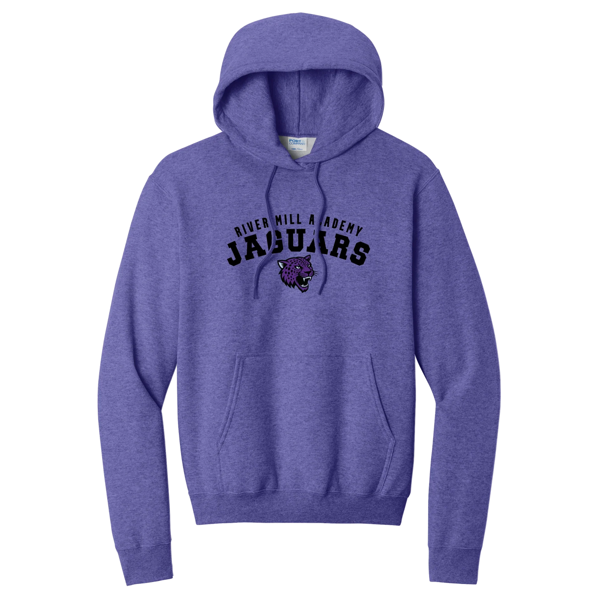 Jaguars Arch Hoodie — Heather Purple