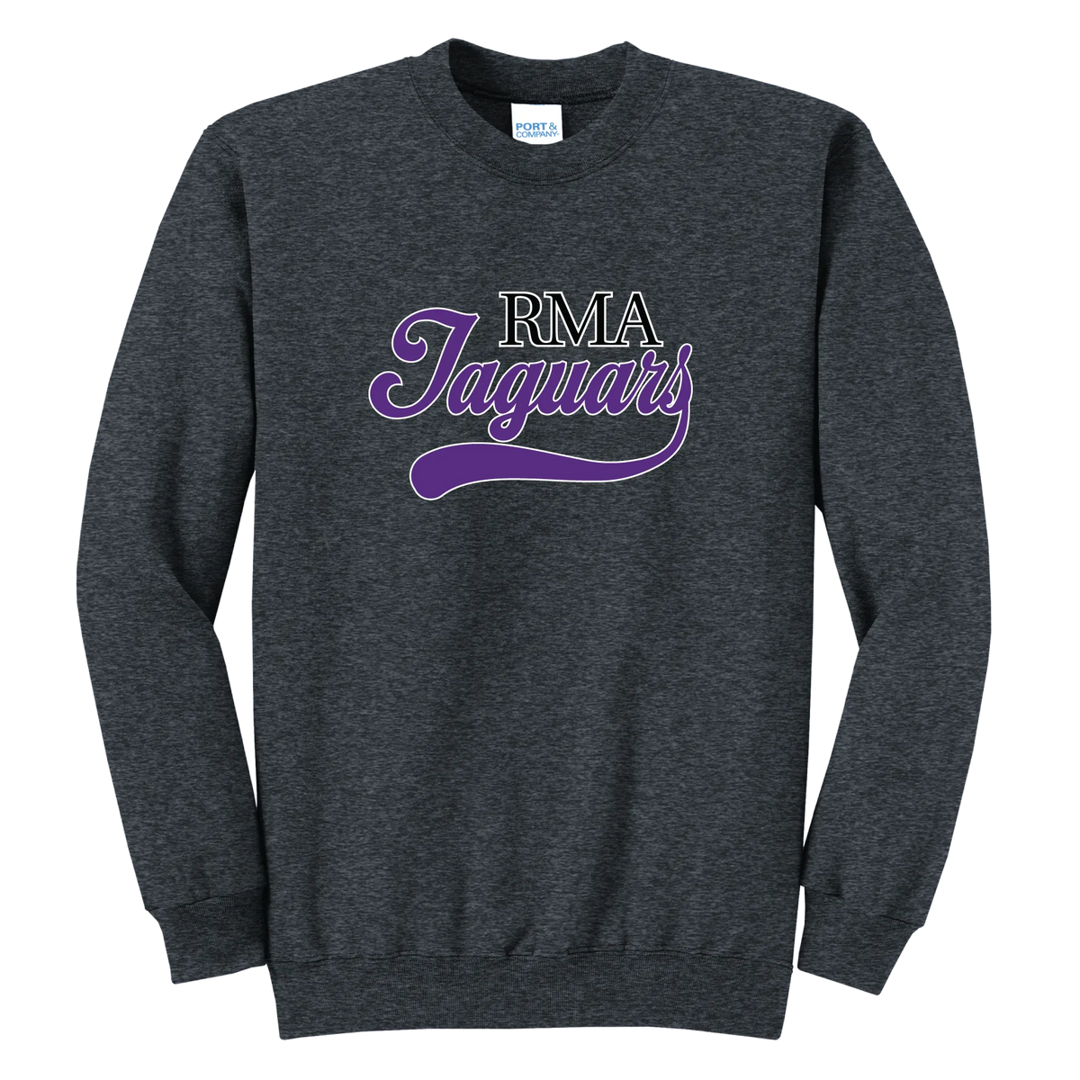 Jaguars Classic Crewneck — Dark Heather Grey