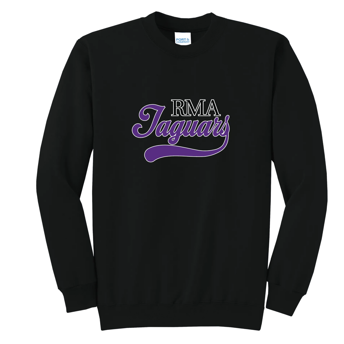 Jaguars Classic Crewneck — Jet Black