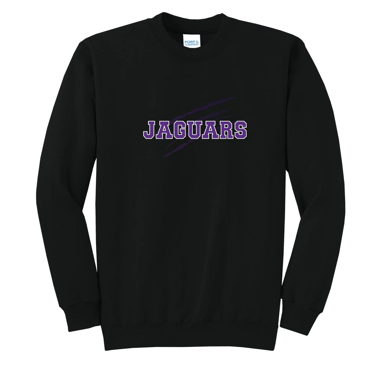 Jaguars Claw Crewneck — Jet Black