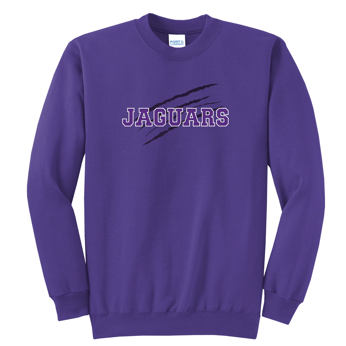 Jaguars Claw Crewneck — Team Purple