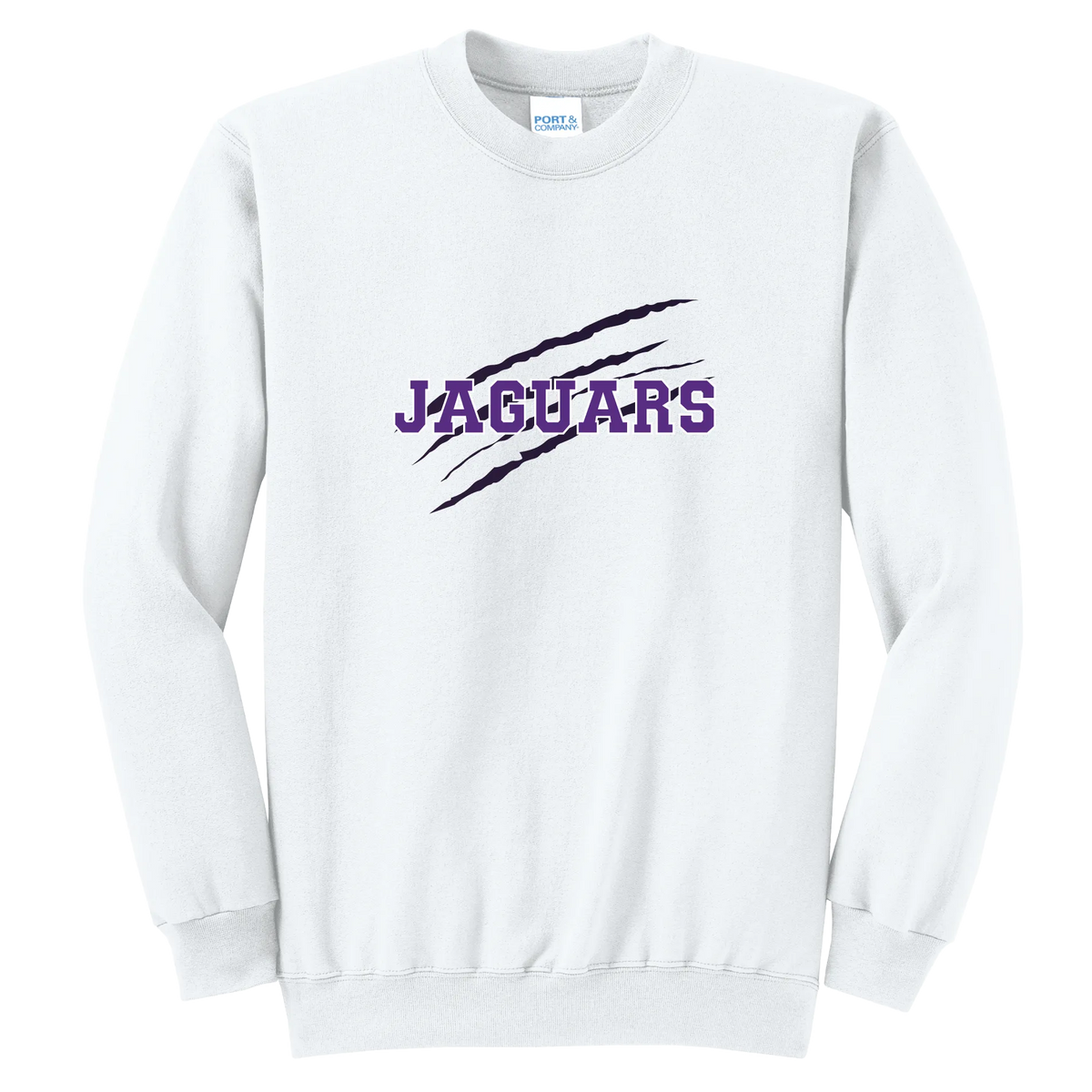 Jaguars Claw Crewneck — White