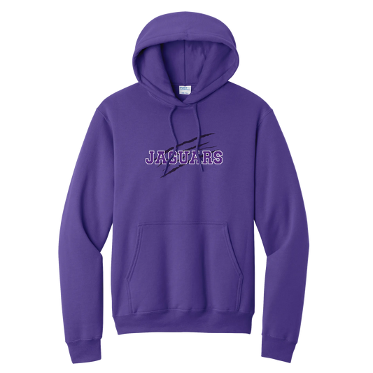 Jaguars Claw Hoodie — Team Purple