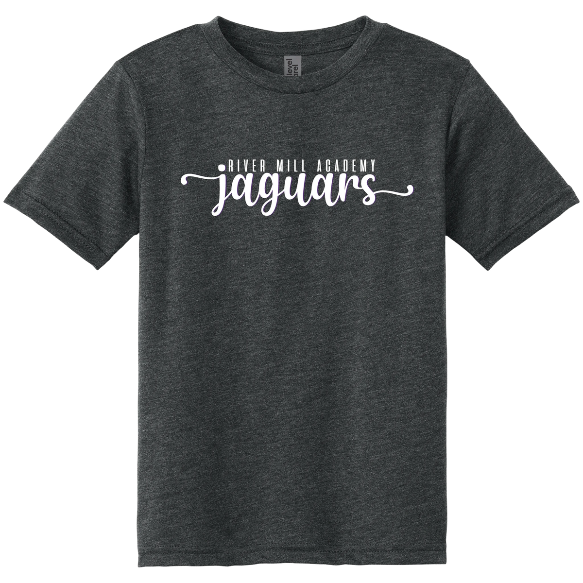 Jaguars Signature Script Tee in Charcoal