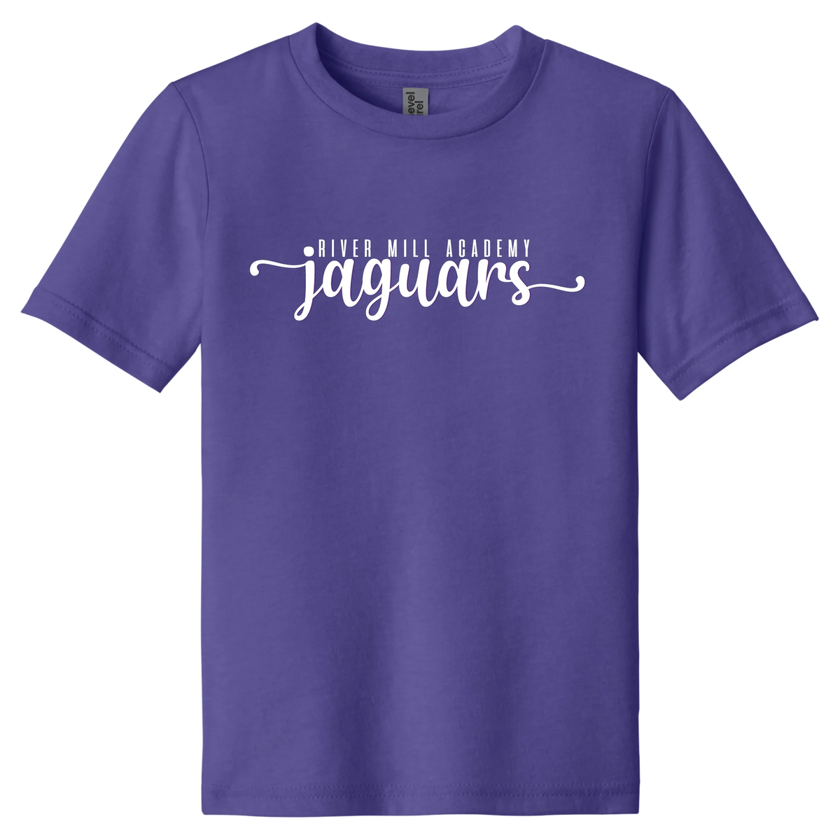 Jaguars Signature Script Tee in Purple Rush