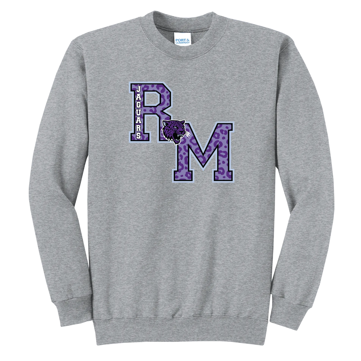 Letterman Crewneck — Athletic Heather