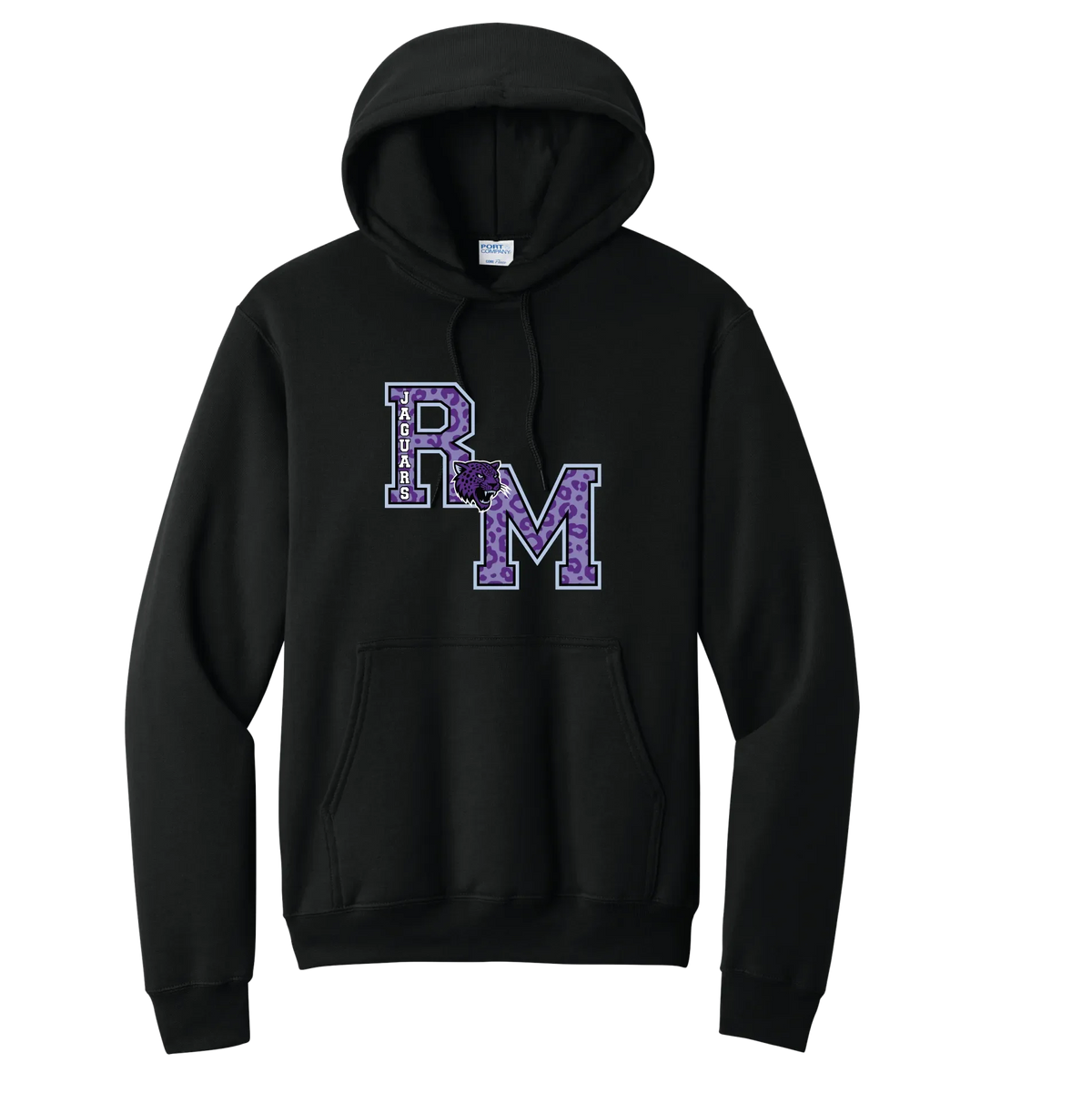 Letterman Hoodie — Jet Black