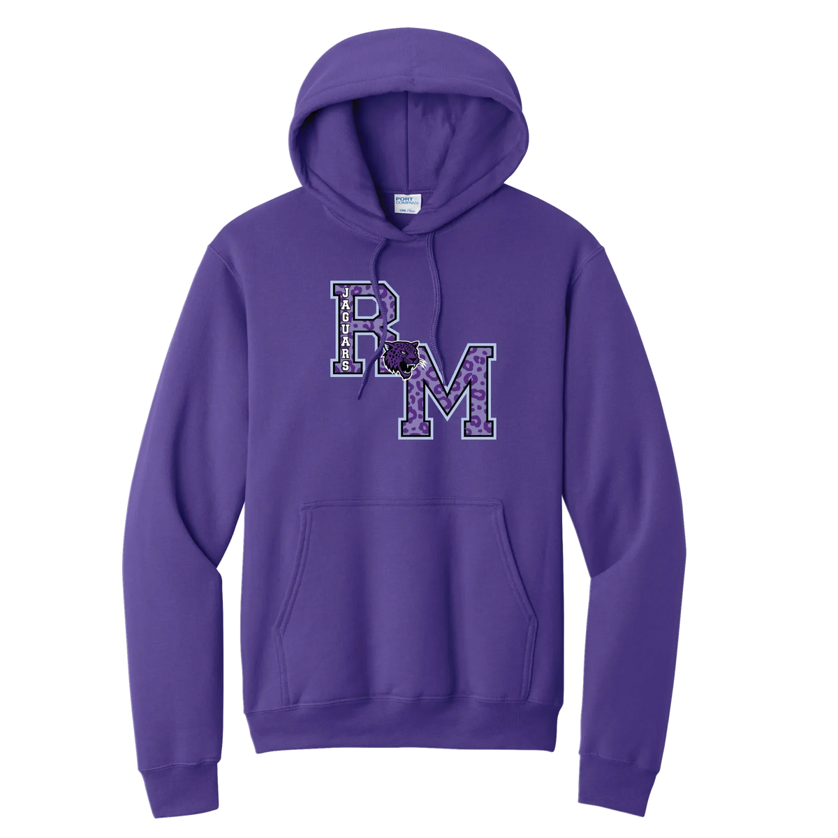 Letterman Hoodie — Team Purple