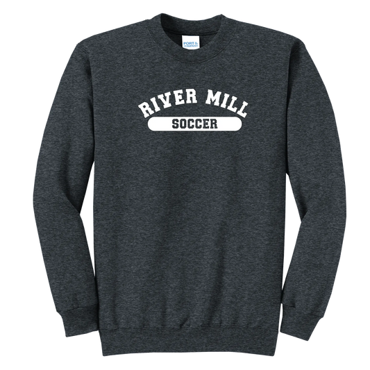 Jaguars Soccer Pill Crewneck — Dark Heather Grey