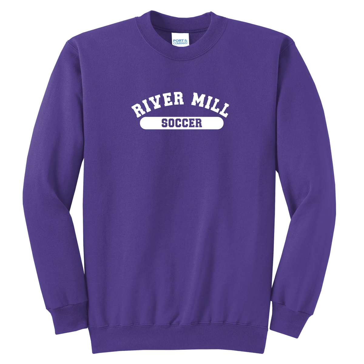 Jaguars Soccer Pill Crewneck — Team Purple