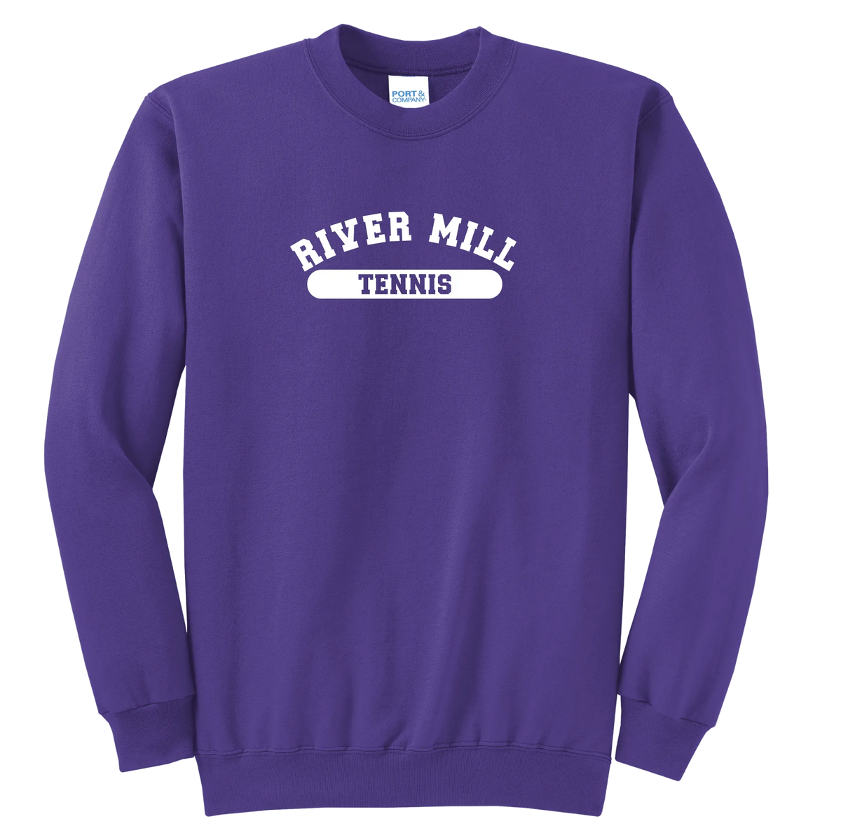 Jaguars Tennis Pill Crewneck — Team Purple