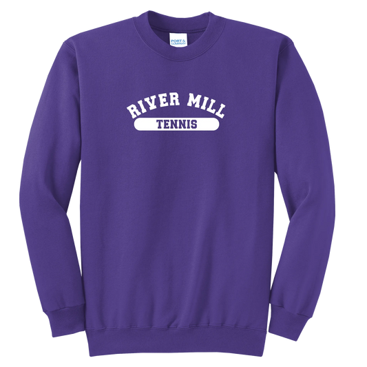 Jaguars Tennis Pill Crewneck — Team Purple