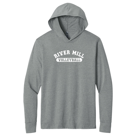 Jaguars Volleyball Pill Long Sleeve Hoodie in NL Dark Heather Grey