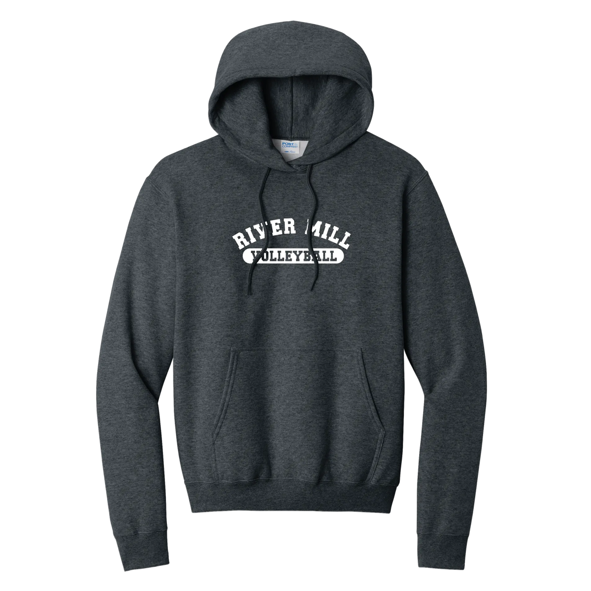 Jaguars Volleyball Pill Hoodie — Dark Heather Grey