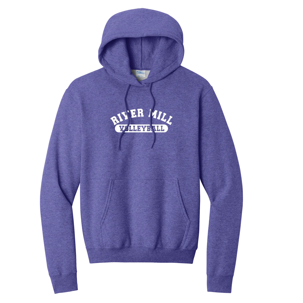 Jaguars Volleyball Pill Hoodie — Heather Purple