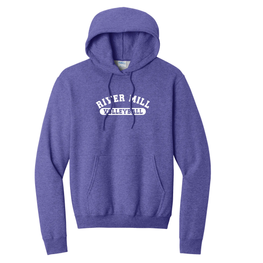 Jaguars Volleyball Pill Hoodie — Heather Purple
