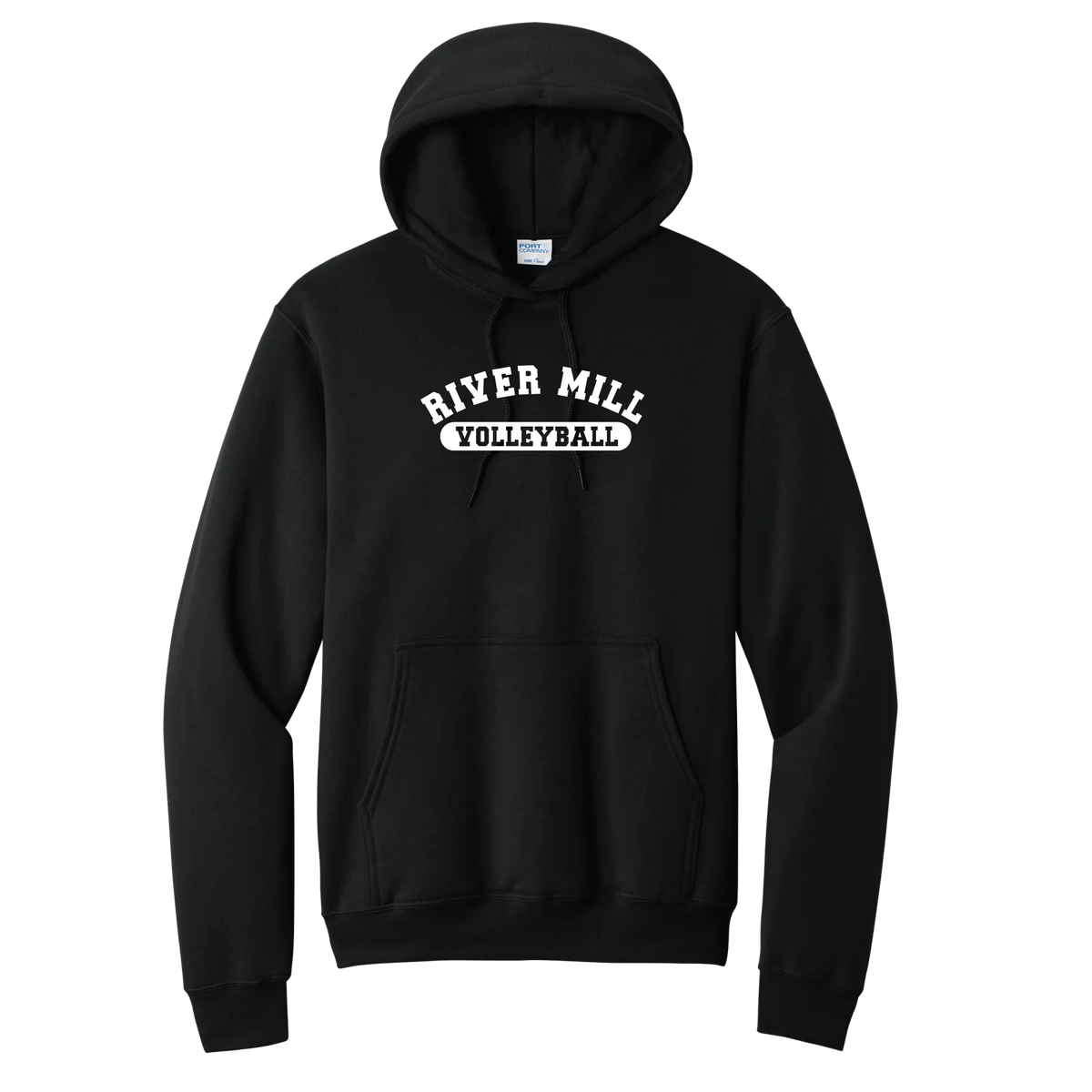 Jaguars Volleyball Pill Hoodie — Jet Black