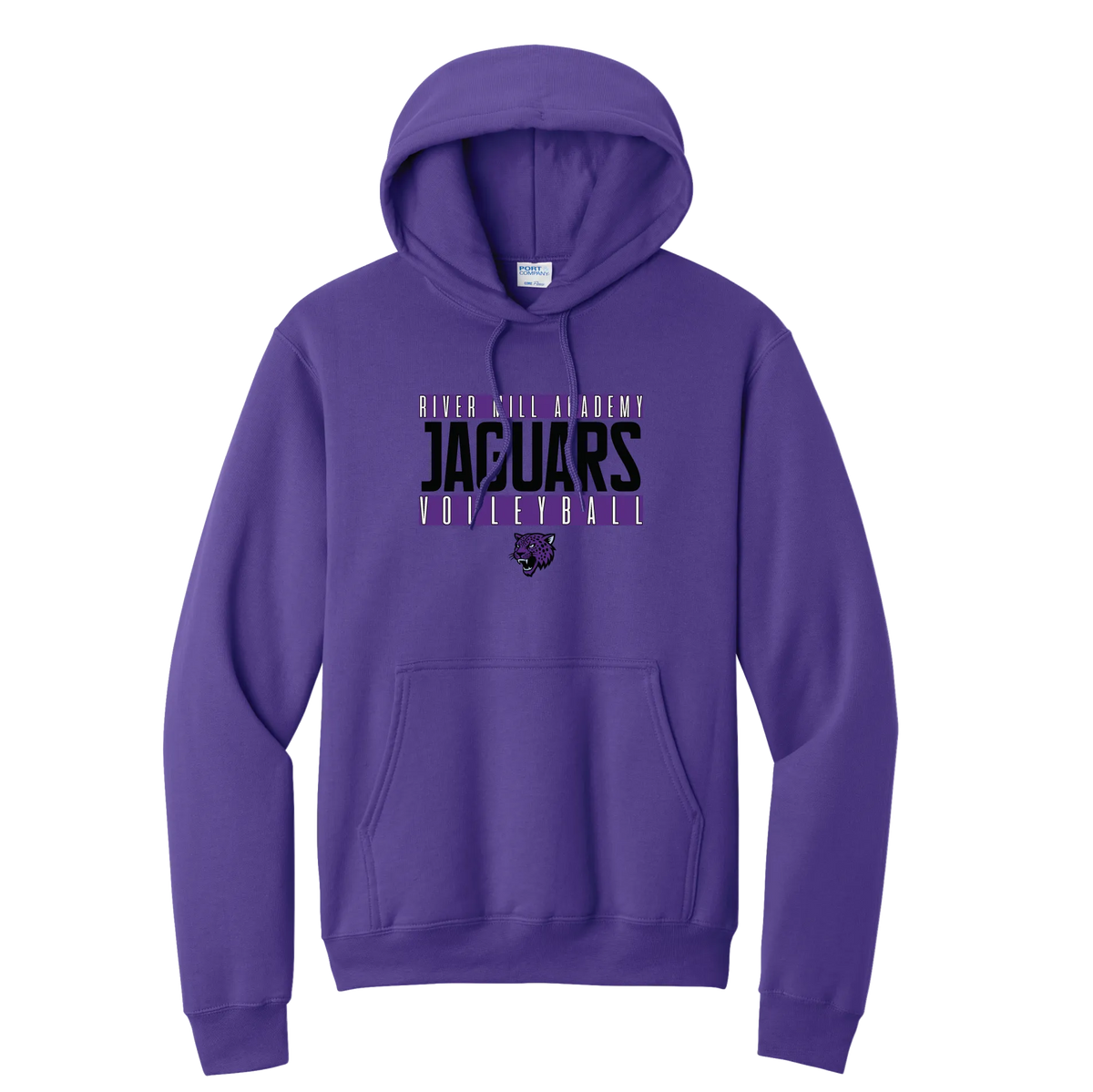 Jaguars Volleyball Hoodie — Team Purple